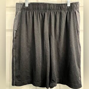 Layers Men’s Black/Gray shorts - Quick Dry- Size Large